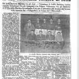 Il Torneo della Canicola (che prendeva il nome dal periodo pi� caldo dell�anno) era seguitissimo da tutti i baresi affamati di pallone e le cronache delle partite venivano riportate quotidianamente sui giornali locali